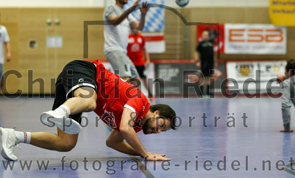 2023-04-01_040_SV_Anzing_gegen_TuS_Prien | Anzing, Deutschland, 01.04.2023:
Handball, Bezirksliga 2022 / 2023, 12. Spieltag, SV Anzing gegen TuS Prien, Endergebnis: 

Foto: Christian Riedel / fotografie-riedel.net