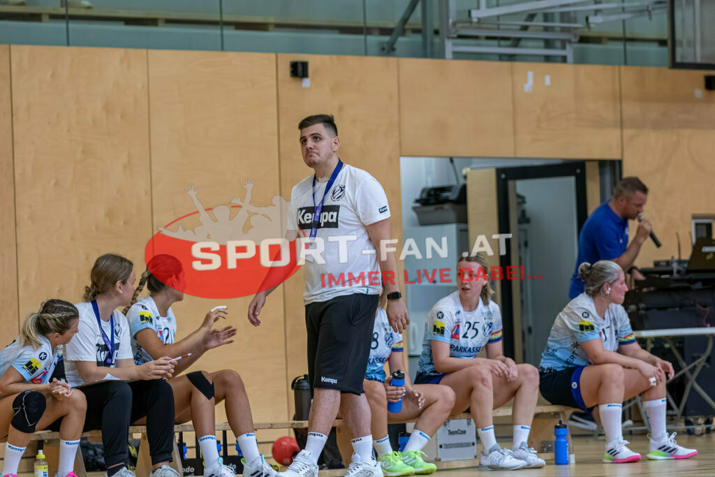 WHA Women Handball Austria | WHA Women Handball Austria SC witasek Ferlach - HC Sparkasse BW Feldkirch am 02.09.2023 in Ferlach
(Ballspielhalle), Austria, (Photo by Ernst Krawagner sport-fan.at) - Realisiert mit Pictrs.com