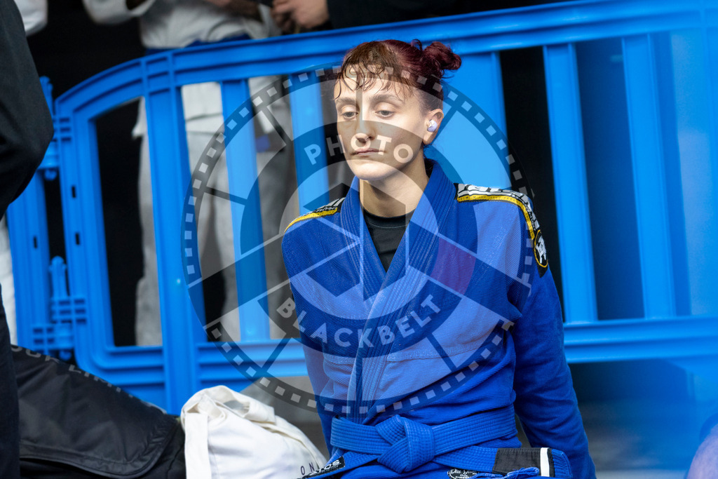 20240121PBB5509 | Fighters compete during the second day of the IBJJF European Championship in Paris, France, on January 21, 2024.