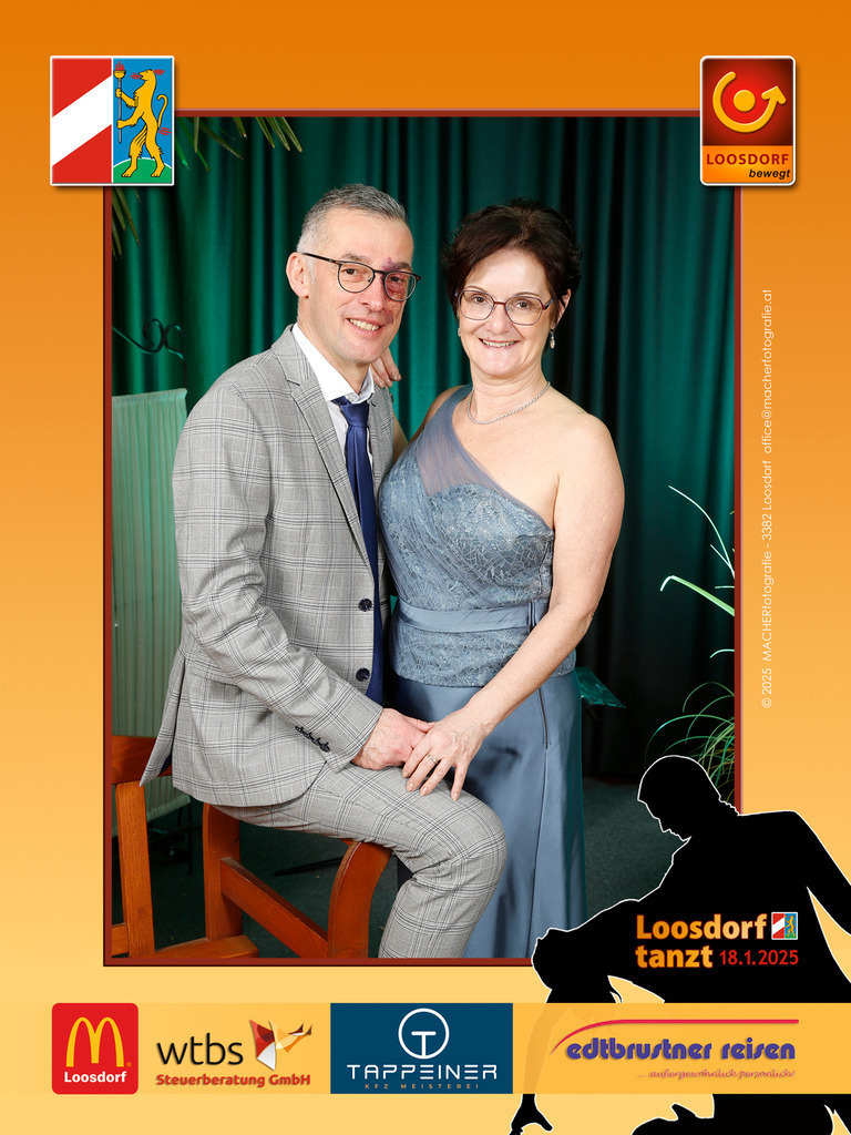 LoosdorfTanzt25_8645 | Ballfotografie - Loosdorf tanzt am 18.01.2025 in der Losensteinhalle LOOSDORF. Vielen Dank den Sponsoren:Edtbrustner Reisen /wtbs Steuerberatung /Autohaus Tappeiner/McDonalds Loosdorf