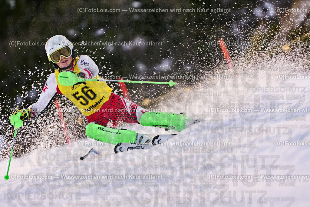 ALP3056_NWC-OAC-Slalom-II DG-I_Hochkar_Huber Philip | (C)FotoLois.com, Alois Spandl, NWC+OAC-Schüler-Slalom 1 auf dem Hochkar, Sa 7. Jänner 2023.