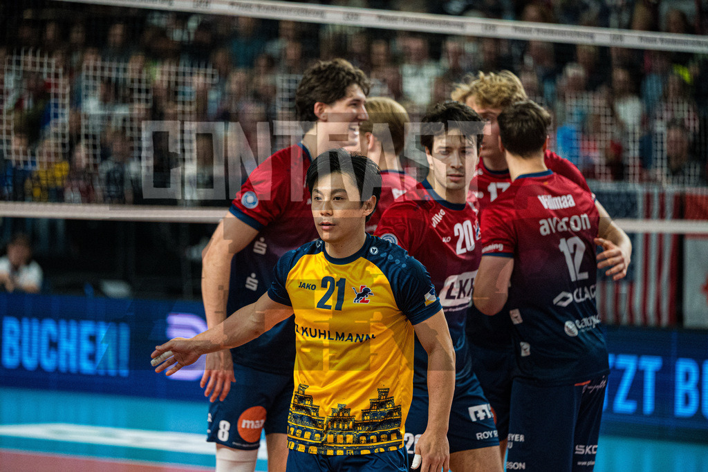 Volleyball I Herren I Saison 2025/2026 I Bundesliga I 10. Spieltag I SVG Lüneburg - WWK Volleys Herrsching | CONTRAST ZERØ MEDIA - Realisiert mit Pictrs.com