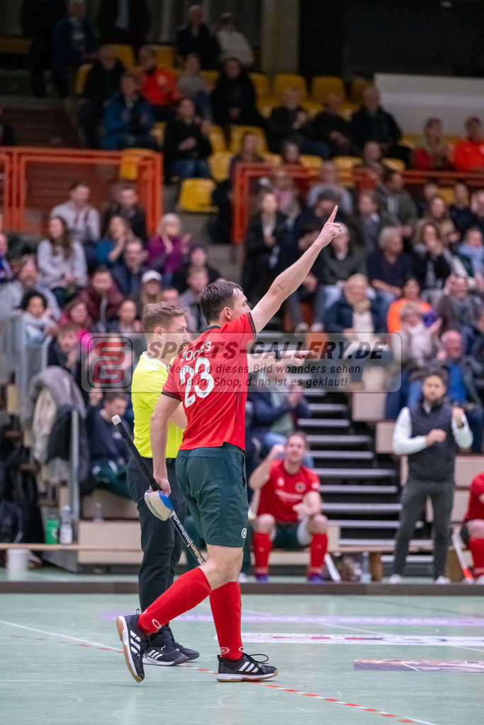 HK_20250110_101314 | 1. Bundesliga Halle Herren Crefelder HTC - Uhlenhorst Mülheim am 10.1.2025 Glockenspitz Halle Krefeld, Krefeld ,