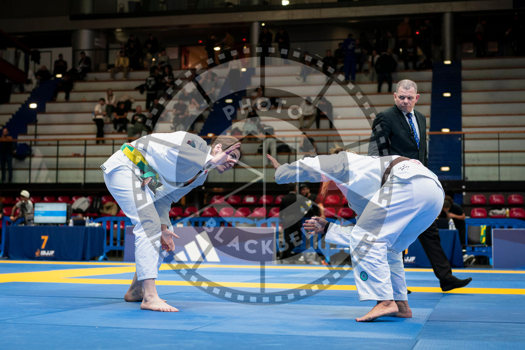 20240126PBB2034 | Fighters compete during the Brazilian Jiu-Jitsu European Championship of the IBJJF in Paris, France, on January 26, 2024.