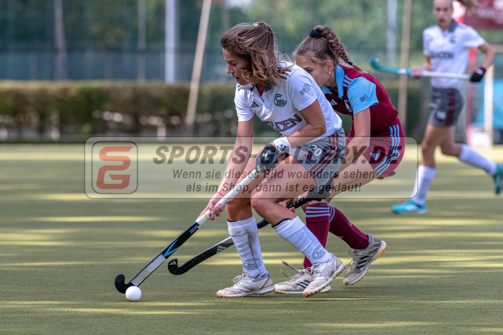 SM_20240915-D85_2776 | 1.Bundesliga Feldhockey (W) UHC - MSC / 3:0 n.P. (0:0,0:0)