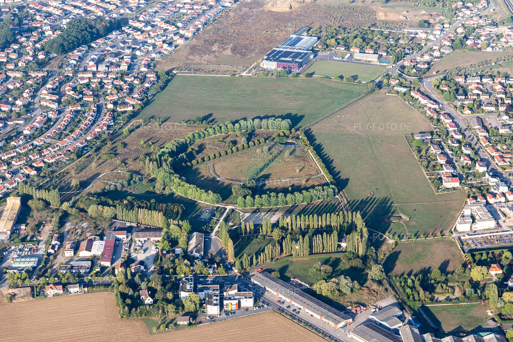 Luftbild: Le Parc des Etangs à Saulxures-lès-Nancy in Saulxures-lès-Nancy im Bundesland Meurthe-et-Moselle in Frankreich. – Foto: IMG_117846.jpg vom 14.09.2019 durch Werner Riehm/FLY-FOTO.de – Auflösung des Originals: 5472 x 3648 px