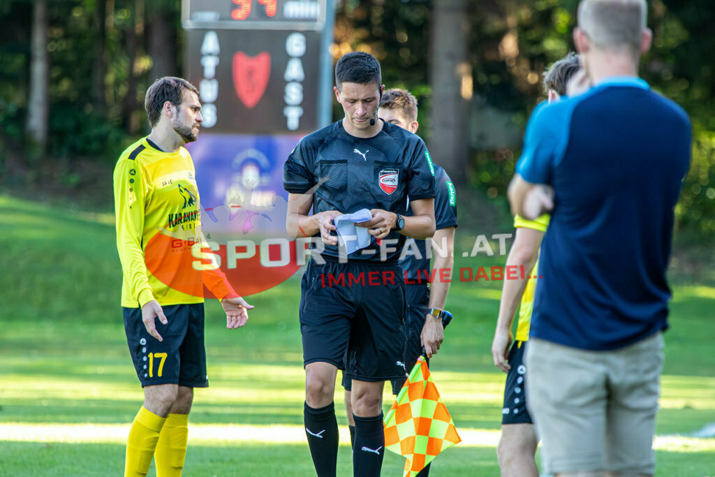 Kärntner Liga | Kärntner Liga ATUS Ferlach - ASKÖ Köttmannsdorf am 02.09.2023 in Ferlach
(Sportplatz Ferlach), Austria, (Photo by Ernst Krawagner sport-fan.at) - Realisiert mit Pictrs.com