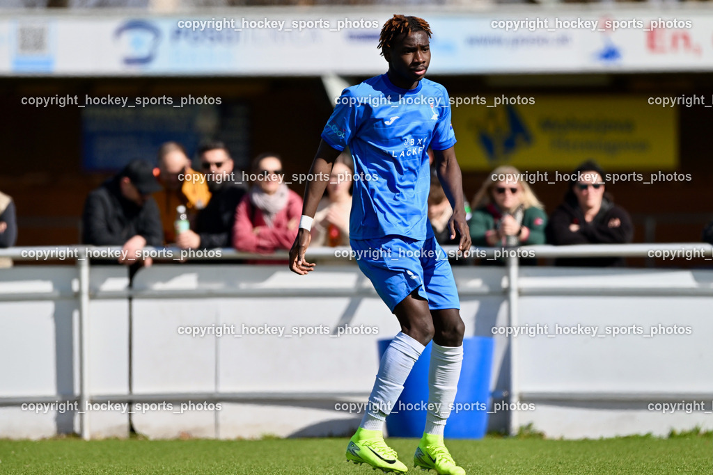 SAK vs. Dellach Gail | #8 Issa Diakite SAK, SAK vs. Dellach Gail, SAK vs. Dellach Gail am 22.03.2025 in Klagenfurt (Sportpark Welzenegg), Austria, (Photo by Bernd Stefan)
