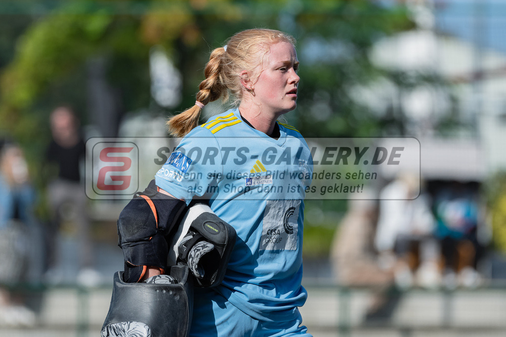 HK_20231007_105026 | 1.Bundesliga Damen Düsseldorfer HC - Großflottbeker THGC am 7.10.2023 DHC, Düsseldorf , Femke Jovy ( Torfrau Düsseldorfer HC #1 )