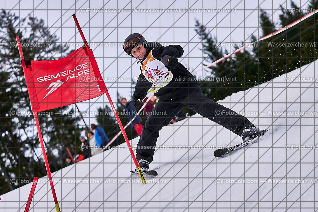 ALP5723_Schischule Haginger_Semesterkurs_Skigruppe ANTON | (C)FotoLois.com, Alois Spandl. Schischule Haginger, Semesterkurs-Abschlusstag mit Rennlaufbewerb, Fr 9. Februar 2024.