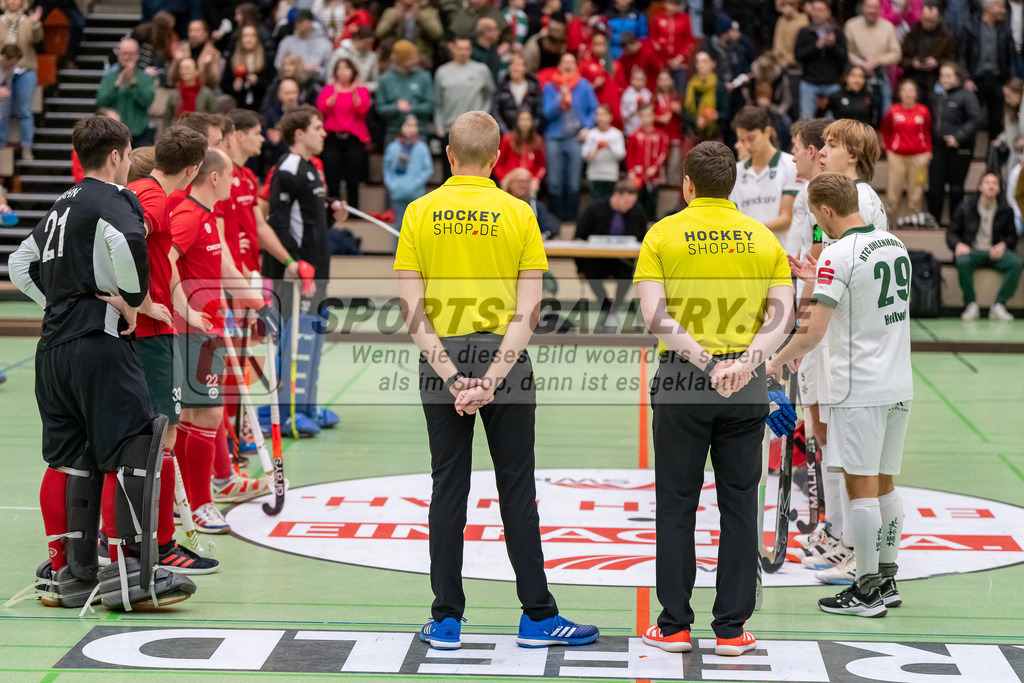 HK_20240114_108155 | 1. Bundesliga Herren Crefelder HTC - Uhlenhorst Mülheim am 14.1.2024 Halle Glockenspitz, Krefeld ,