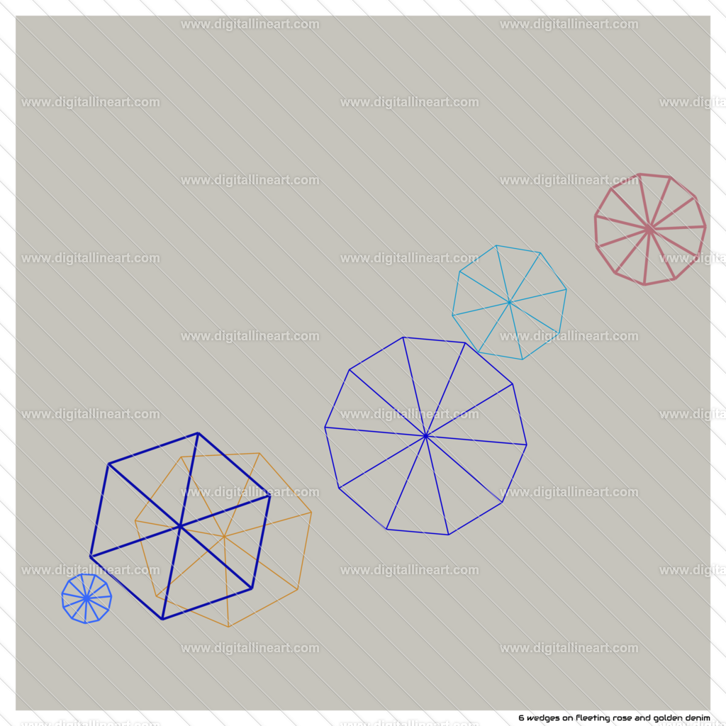 6-wedges-fleeting-rose-and-golden-denim | digitallineart - Realisiert mit Pictrs.com