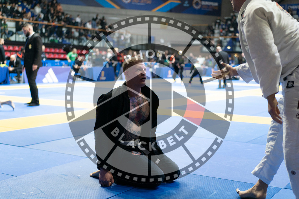 20240119PBB2491 | Fighters compete during the IBJJF European Championship in Paris, France, on January 19, 2024.