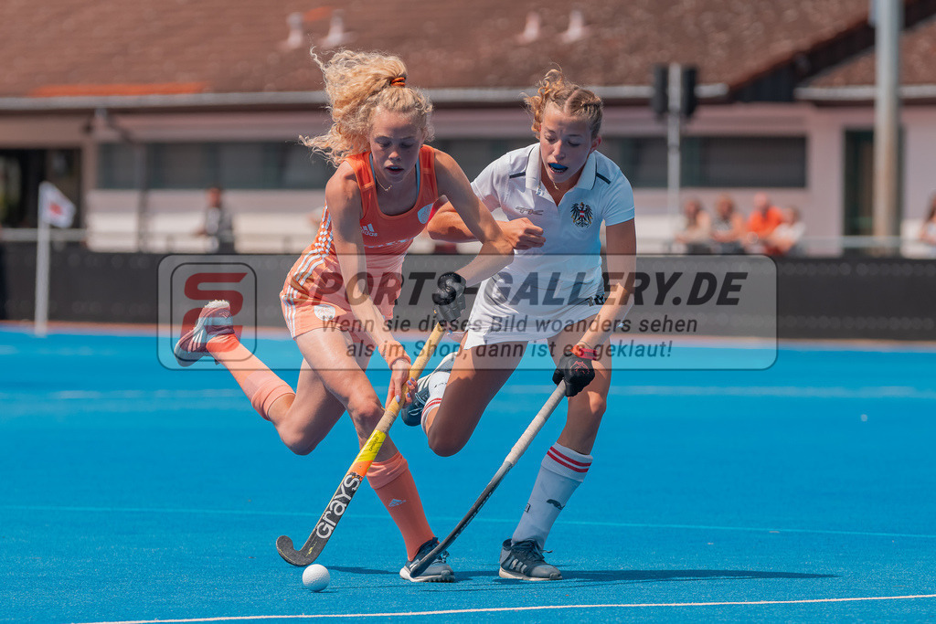 HK_20230713_101828 | Euro Hockey WU18 Austria vs Netherlands Championship Girls &amp; Boys am 13.7.2023 CHTC , Krefeld ,
