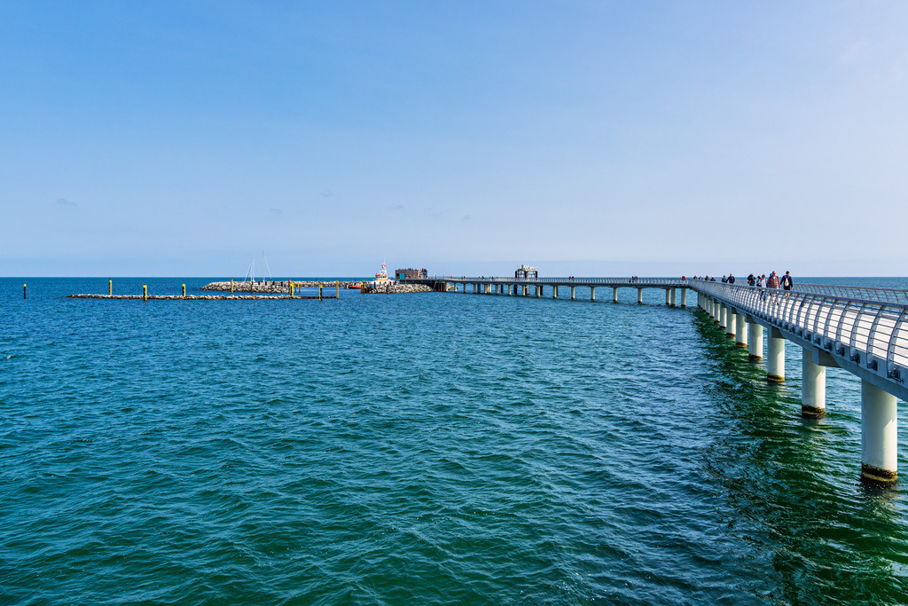 Seebrücke im Ostseebad Prerow auf dem Fischland-Darß | Seebrücke im Ostseebad Prerow auf dem Fischland-Darß.
