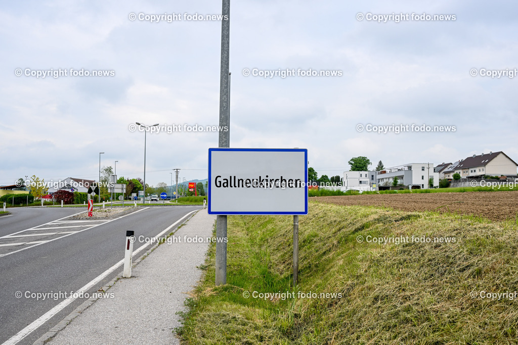 Gallneukirchen_ Ortstafel_ 11.05.2023-4 | 11.05.2023, Gallneukirchen, AUT, Gallneukirchen, im Bild Ortstafel, Ortsschild, Ortsanfang