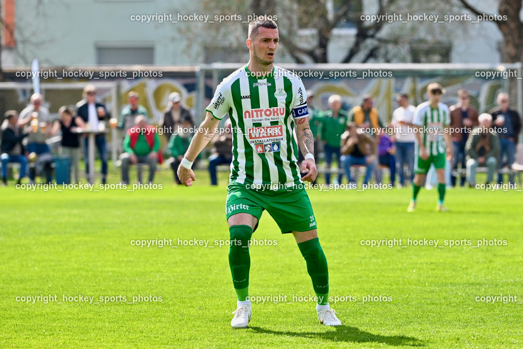SV Donau Klagenfurt vs. SAK | #24 Zoran Vukovic SV Donau,  SV Donau Klagenfurt vs. SAK, SV Donau Klagenfurt vs. SAK am 11.04.2026 in Klagenfurt (Sportplat Donau ), Austria, (Photo by Bernd Stefan)