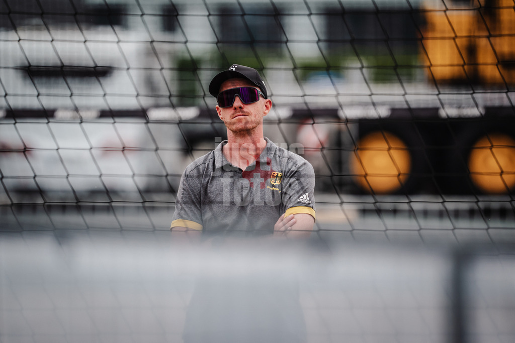 Beachvolleyball | Frauen | Allianz German Beach Tour 2025 | Tourstop Hamburg | 01.06.2025 | Thomas Kaczmarek (Trainer)