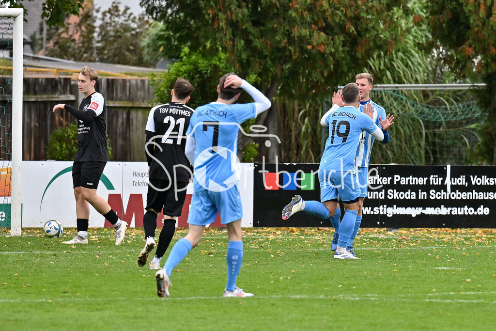 BC Aichach - TSV Pöttmes | Jubel nach 1-0