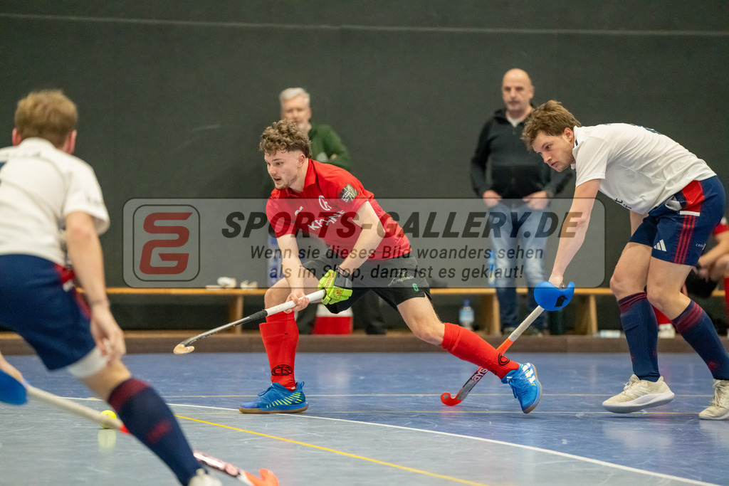 HK_20250201_102168 | 2. Bundesliga Halle Herren Düsseldorfer HC - Club Raffelberg am 1.2.2025 Halle am Seestern, Düsseldorf ,