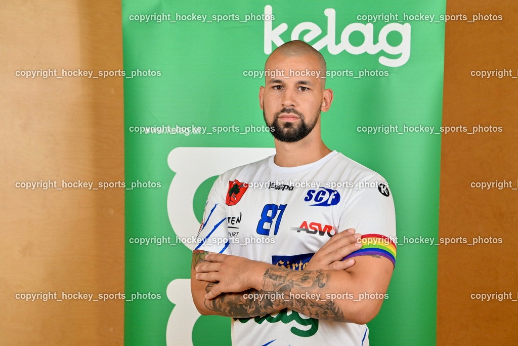 SC Ferlach Media Day | #81 Milicevic Adrian, SC Ferlach Media Day, SC Ferlach Media Day am 19.08.2024 in Ferlach (Ballspielhalle Ferlach), Austria, (Photo by Bernd Stefan)