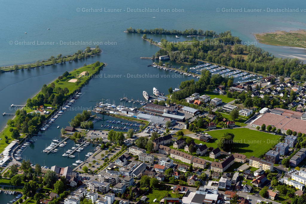 4028284 | HARD 17.05.2020 Marina - Hafenbereich am Ufer des Bodensee in Hard am Bodensee in Vorarlberg, Österreich. // Marina - harbour area on the shore of Lake Constance in Hard at Bodensee in Vorarlberg, Austria. Foto: Gerhard Launer