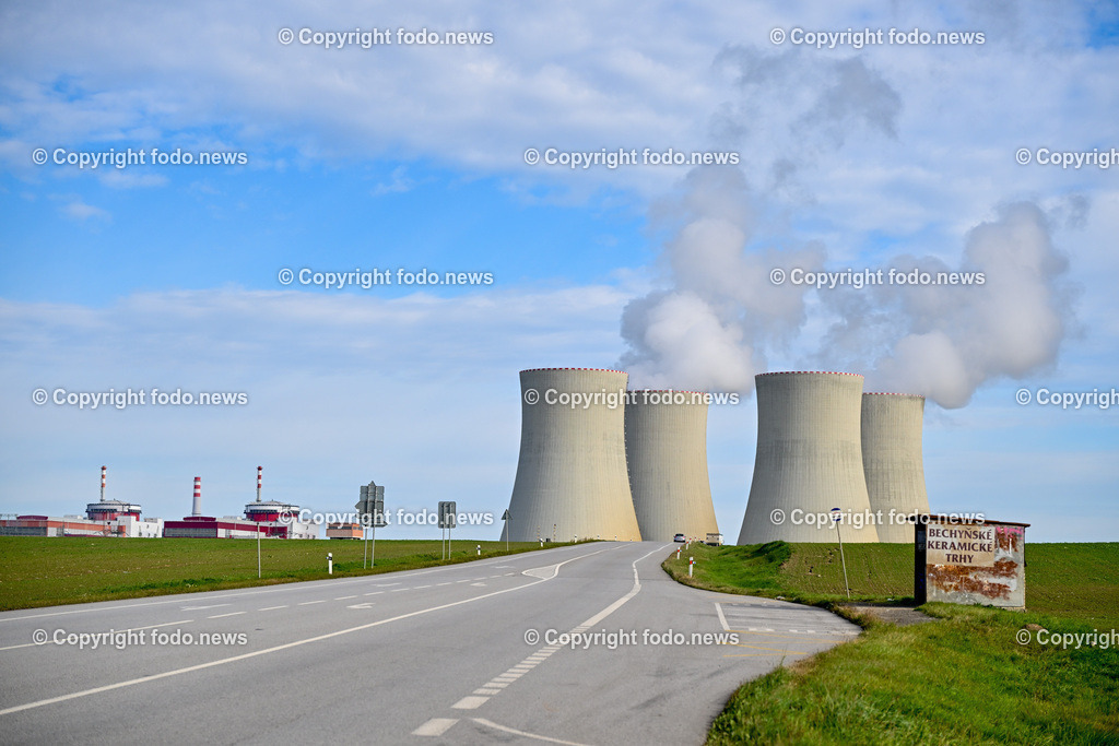 Tschechische Republik_ AKW Temelin_ 14.10.2024-38 | 14.10.2024, Temelin, CZE, AKW Temelin im Bild Atomkraftwerk, Kernkraftwerk, Atomstrom, Strom, Stromproduktion, Stromerzeugung, Atomenergie, Reaktor, Reaktorblock, Kuehlturm, Tschechien, Tschechei, Ceska Republika, Jaderna elektrarna Temelin, JETE, Jihocesky kraj, Suedboemische Region, Tschechische Republik