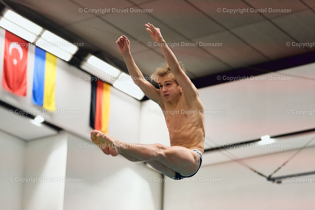 International Youth Diving Meet 2026 | Day 3 of 5 | International Youth Diving Meet 2026| Day 3 of 5 | 24.04.2026 | Youth diving competition featuring 1m and 3m springboard and platform at the Schwimmsportkomplex Freiberger Platz in Dresden.@ Domazer Photography - Realisiert mit Pictrs.com
