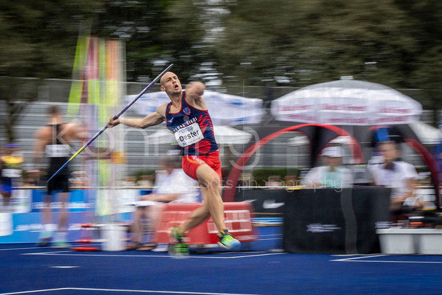 Multisport Event; Ratingen, 28.06.2026 | RATINGEN, GERMANY - JUNE 28, 2026 : Dario Dester (ITA / Italy) competing in the javelin during the Multisport Event at Stadion Ratingen on June 28, 2026 in Ratingen, Germany.