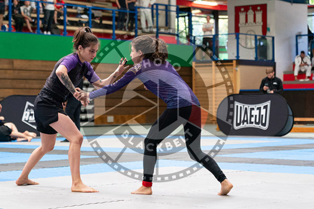 20230826PBB56687 | Fighters compete during the AJP INTLPRO BJJ and grappling competition in Hamburg, Germany, on August 26 2023.