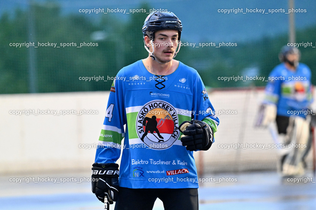 VAS Ballhockey Villach vs. ASKÖ Villach Ballhockey | #34 Prodinger Dominik, VAS Ballhockey Villach vs. ASKÖ Villach Ballhockey, VAS Ballhockey Villach vs. ASKÖ Villach Ballhockey am 28.05.2025 in Villach (Alpen Arena ), Austria, (Photo by Bernd Stefan)