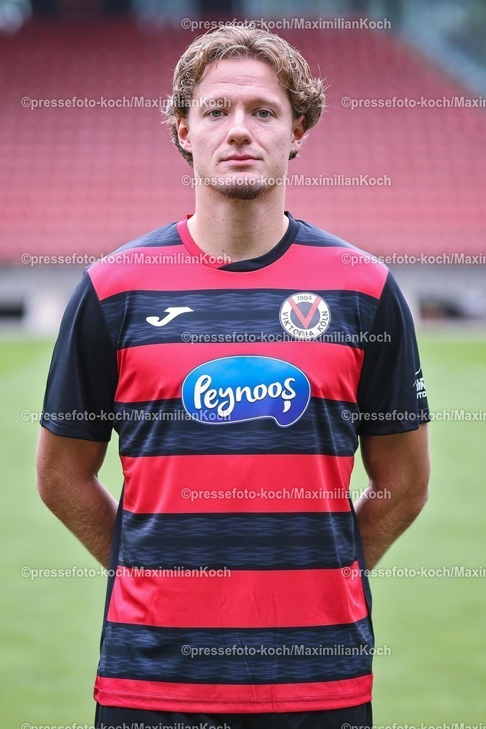 FCVK17072501011 | Tobias Eisenhuth; FC Viktoria Köln 1904; 3.Liga, Porträttermin, 2025/2026, 17.07.2025