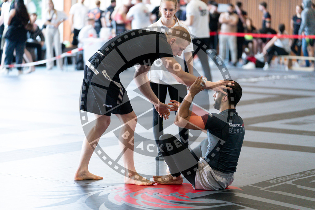 20240608PBB03060 | Fighters compete during the ILLCS VII summer edition luta livre competition in Hannover, Germany, on June 8, 2024.