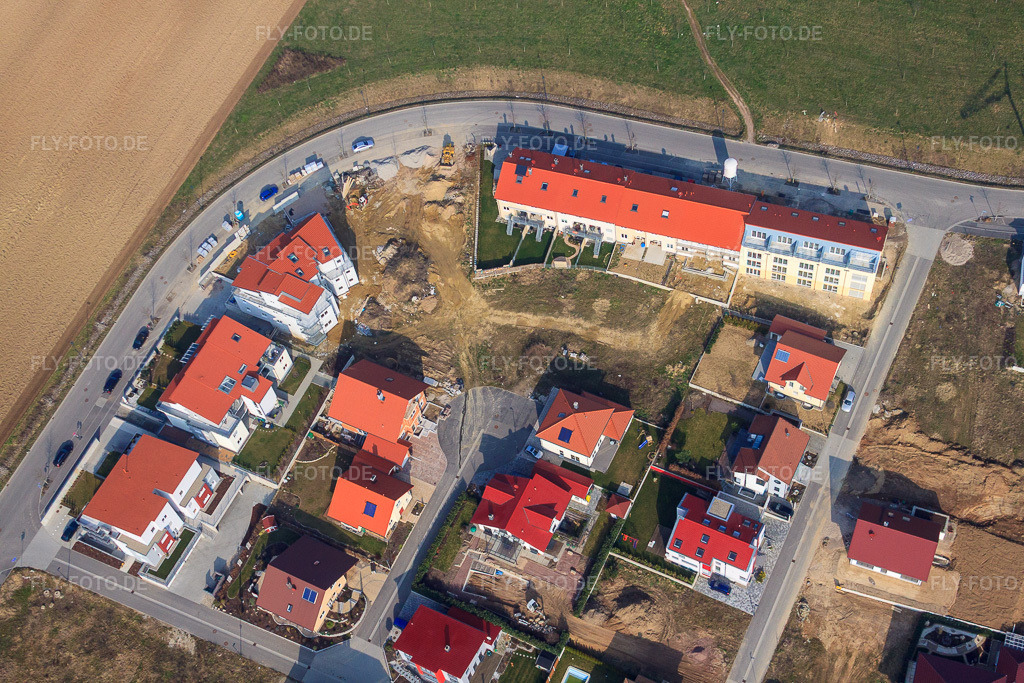 Luftbild: Am Höhenweg in Kandel im Bundesland Rheinland-Pfalz in Deutschland. Foto: IMG_37553.jpg vom 05.03.2011 durch Werner Riehm/FLY-FOTO.de