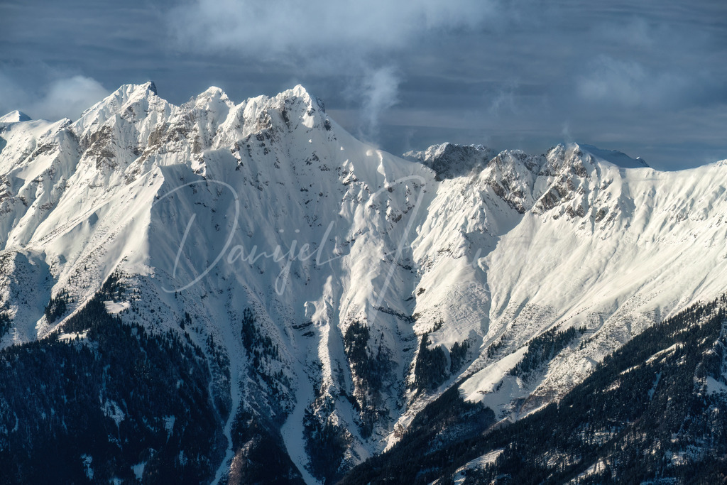 Nordkette | Blick auf Brandjoch, Solstein und Frau Hitt