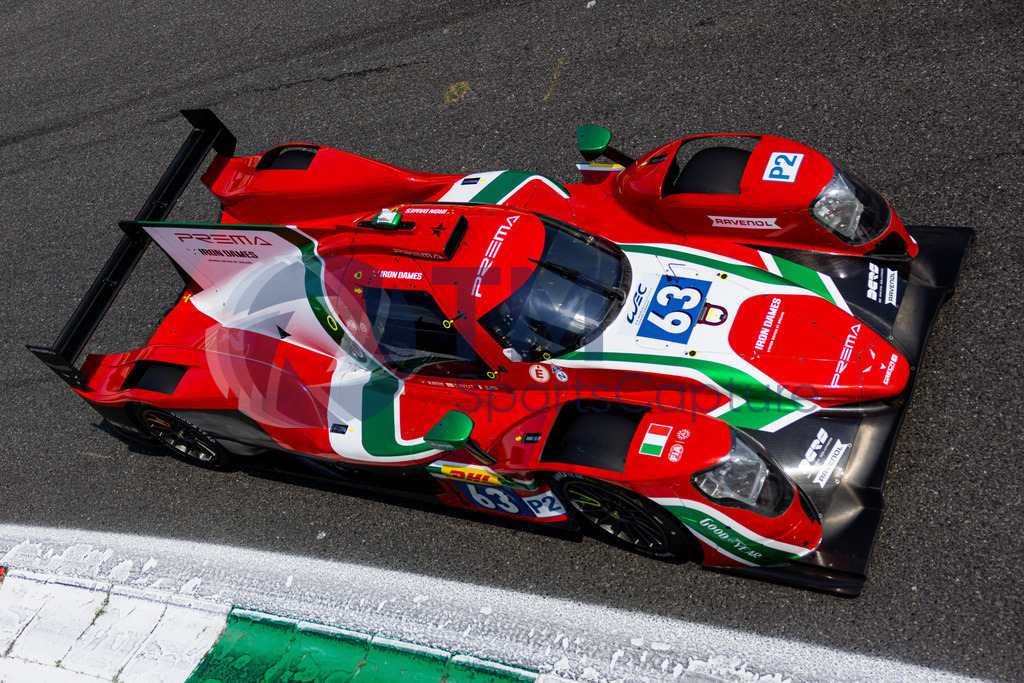 Trainproduction-20230708-0137 | MONZA,ITALY,08.Jul.23 - MOTORSPORTS - WEC, FIA World Endurance Championships, 6h of Monza, Autodromo Monza. Image shows Dorian Pin (FRA), Daniil Kvyat (RUS) and DMathias Beche (SUI/ Prema Racing). Photo: Trainproduction / Matthias Trinkl
