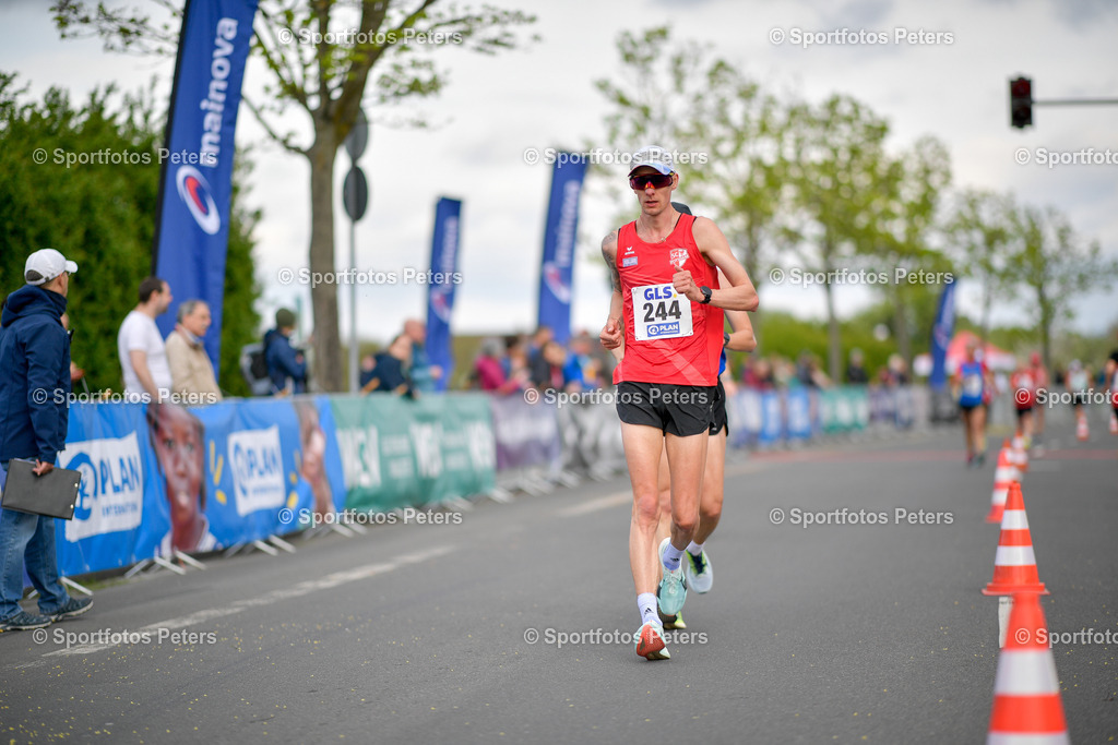 _KP18281_1 | 13.04.2025, xkaix, Leichtathletik Deutsche Meisterschaft 2025, Straßengehen v.l.  - Realisiert mit Pictrs.com