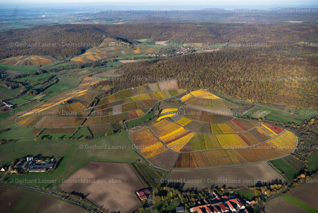 4042672 | Weinberge bei Kammerforst Breitbach, Weinlagen Teufel, Herrenberg, Stollberg, Steigerwald