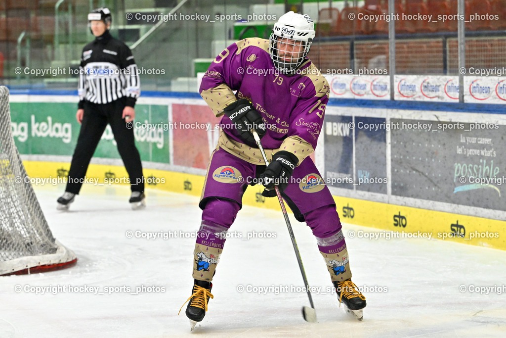 EC Kellerberg vs. EC Arnoldstein | #79 Spendier Helge EC Kellerberg, EC Kellerberg vs. EC Arnoldstein, EC Kellerberg vs. EC Arnoldstein am 03.02.2025 in Villach (Stadthalle Villach), Austria, (Photo by Bernd Stefan)