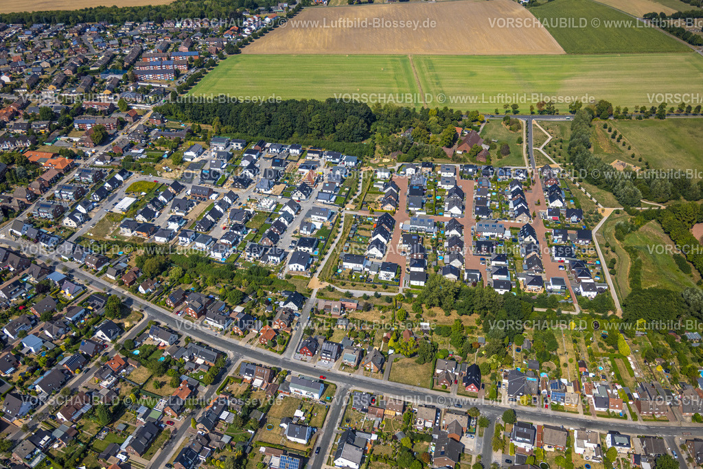 Hamm220809527Bockum-Hoevel | Luftbild, Neubau Wohnsiedlung Everdings Hof, Wohnpark Schulze-Everding, Bockum-Hövel, Hamm, Ruhrgebiet, Nordrhein-Westfalen, Deutschland