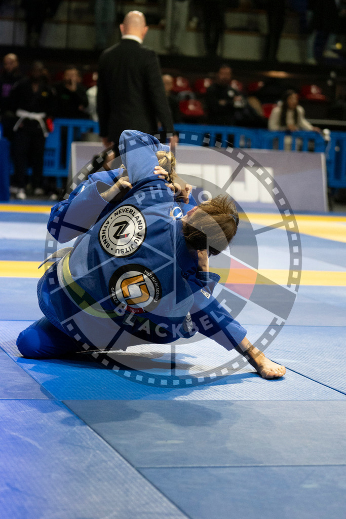 20240119PBB1159 | Fighters compete during the IBJJF European Championship in Paris, France, on January 19, 2024.