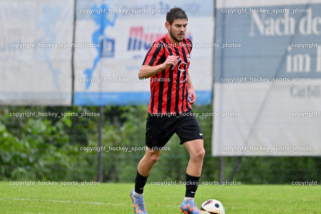 FC Faakersee vs. FC-WR Nussdorf Debant | #5 Ivan Makovec FCWR Nussdorf Debant, FC Faakersee vs. FC-WR Nussdorf Debant, FC Faakersee vs. FC-WR Nussdorf Debant am 28.09.2024 in Finkenstein (Sportplatz Faakersee), Austria, (Photo by Bernd Stefan)