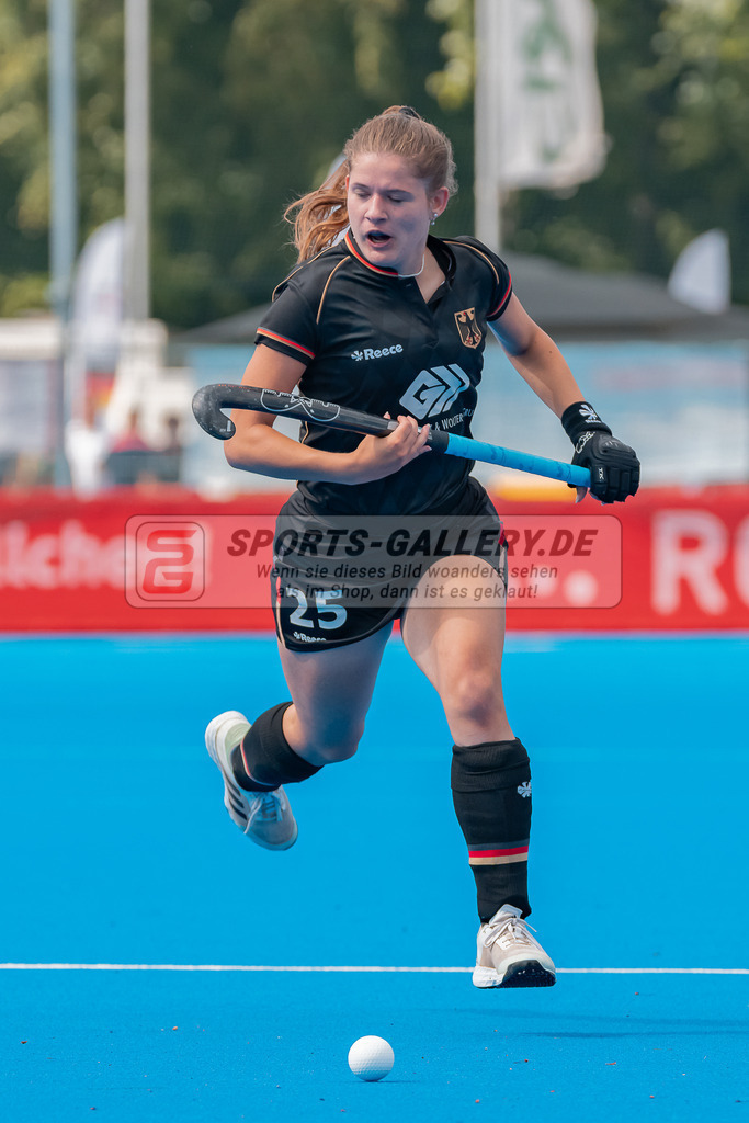 HK_20230715_102692 | Euro Hockey WU18 SF2 Spain vs Germany Championship Girls &amp; Boys am 15.7.2023 CHTC , Krefeld ,