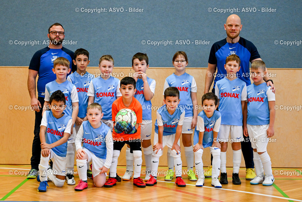 ASVÖ_ Fussballturnier SV Gallneukirchen_ 08.02.2025-10 | 08.02.2025, Gallneukirchen, AUT, ASVÖ, Fussball Nachwuchs Hallenturnier 2025, SV Gallneukirchen im Bild Teilnehmer U 7©Harald Dostal / fodo.media - Realisiert mit Pictrs.com