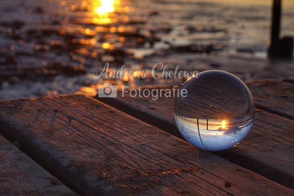 Sonnenuntergang in Dangast | Sichere dir dieses schöne Foto als Leinwanddruck - Realisiert mit Pictrs.com