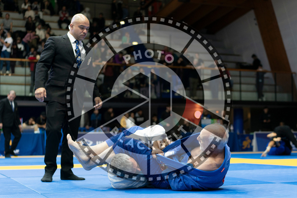 20240119PBB3500 | Fighters compete during the IBJJF European Championship in Paris, France, on January 19, 2024.
