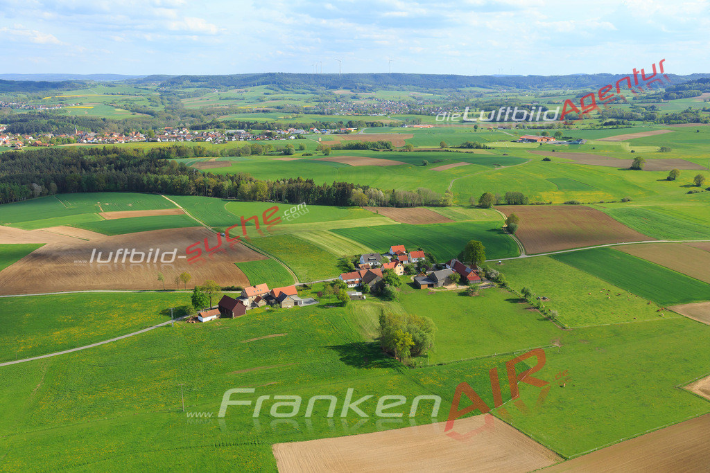 Luftbild von  Eckersdorf - Luftaufnahme wurde 2015 von https://frankenair.de mittels Flugzeug (keine Drohne) erstellt - die Geschenkidee