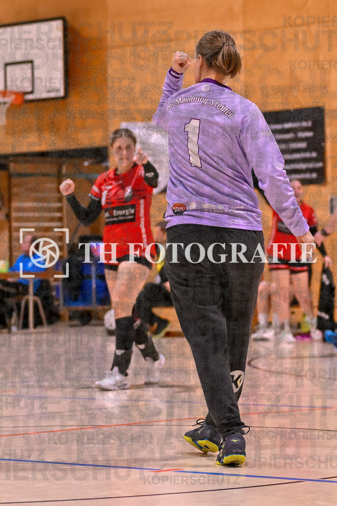 GER, SG Maulburg/Steinen - TuS Helmlingen, Handball, Suedbadenliga, 14. Spieltag, Saison 2023/2024, 17.02.2024 | Antje Matschenz (SG Maulburg/Steinen, #01) 

GER, SG Maulburg/Steinen - TuS Helmlingen, Handball, Suedbadenliga, 14. Spieltag, Saison 2023/2024, 17.02.2024

Foto: TH Fotografie/Thomas Hess
