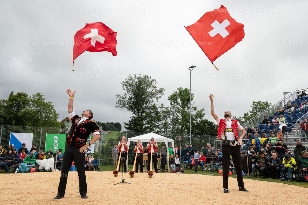 Schwingen -  Appenzeller Kantonal Schwingfest 2024 | Hundwil, 7.7.24, Schwingen - Appenzeller Kantonal Schwingfest.