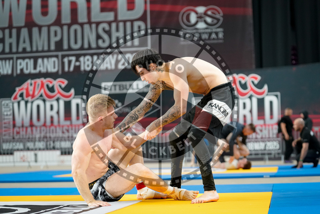 20250518PBB2413 | Athletes compete during the second day of the ADCC Amateur World Championship on May 18, 2025 in Warsaw, Poland. © Chiara Dazi / photoblackbelt